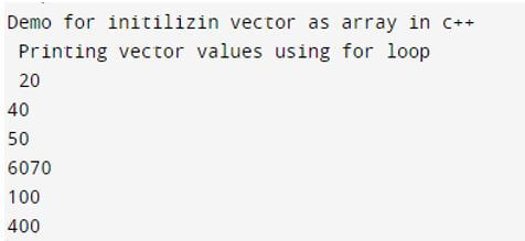 C++ vector Initialization 3