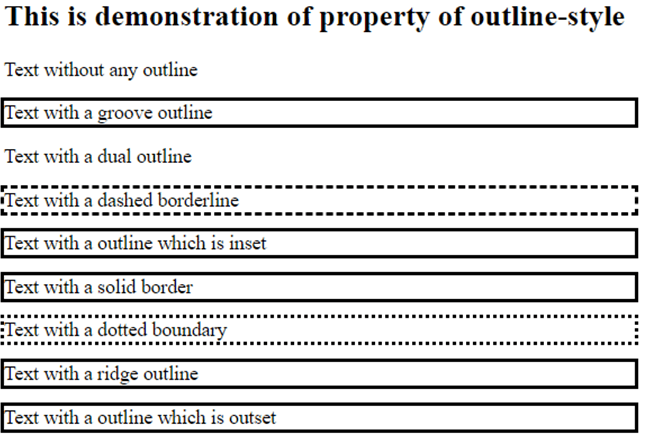 CSS Outline Property-1.1