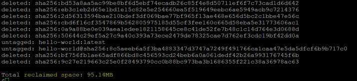 Docker system prune 6