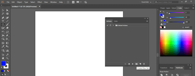 Illustrator Repeat Action output 11
