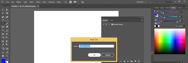 Illustrator Repeat Action output 12