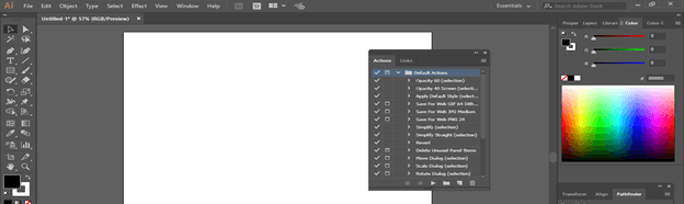 Illustrator Repeat Action output 4