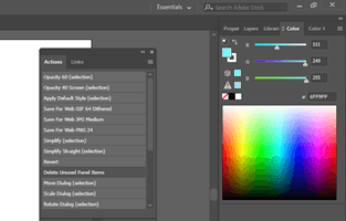 Illustrator Repeat Action output 9