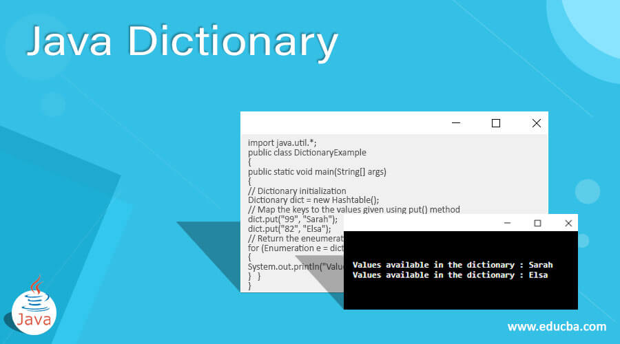 Java Dictionary