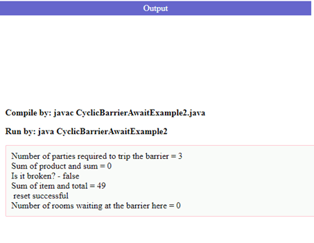Java async await output 2
