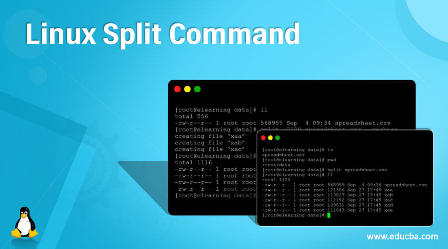 Linux Split Command