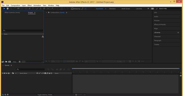 Lower third after effect output 1