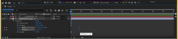 Lower third after effect output 10