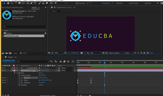 Lower third after effect output 19