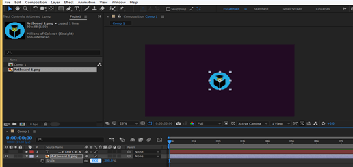 Lower third after effect output 6