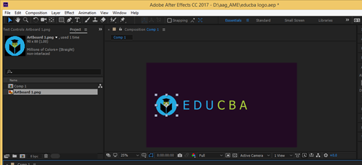 Lower third after effect output 8