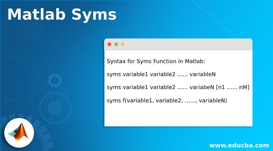 Matlab Syms
