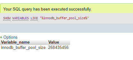 MySQL innodb_buffer_pool_size output 2