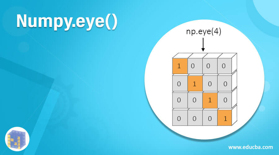 Numpy.eye()