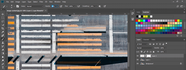 Photoshop content aware fill output 15
