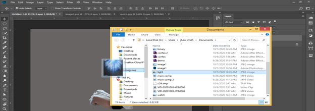 Photoshop hologram effect output 12