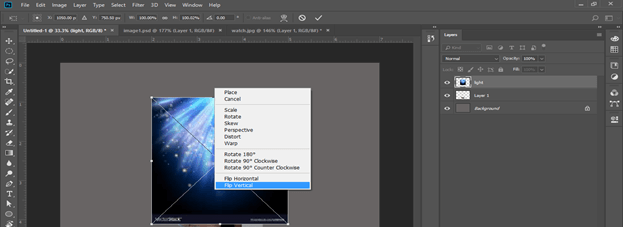 Photoshop hologram effect output 14