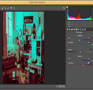Photoshop split toning output 11.2