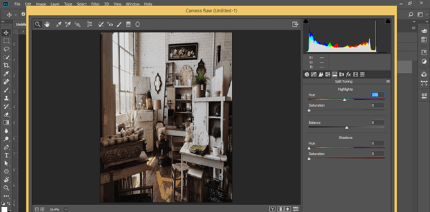 Photoshop split toning output 7