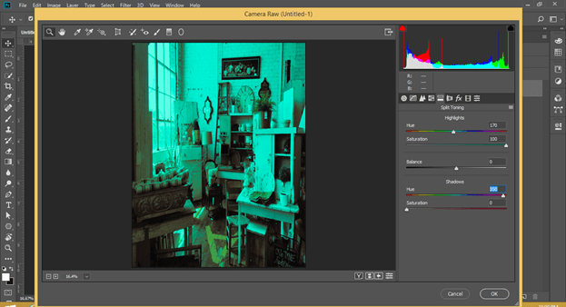Photoshop split toning output 9