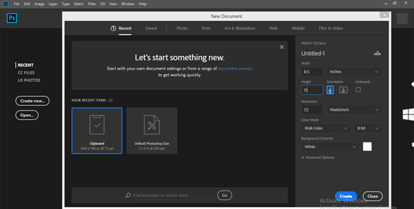 Photoshop template flyer output 3