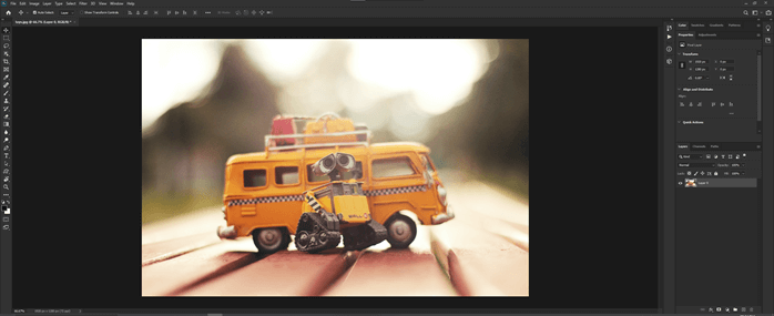 Photoshop vignette output 1