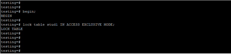 PostgreSQL Lock Table-1.8