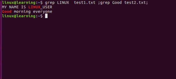 Run Multiple Commands