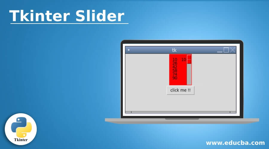 Tkinter Slider How Does Slider Work in Tkinter with Examples