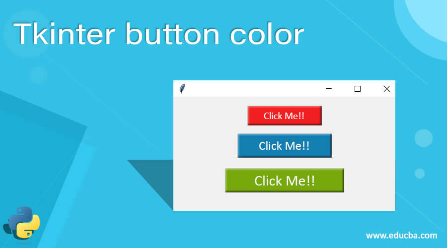 Tkinter button color