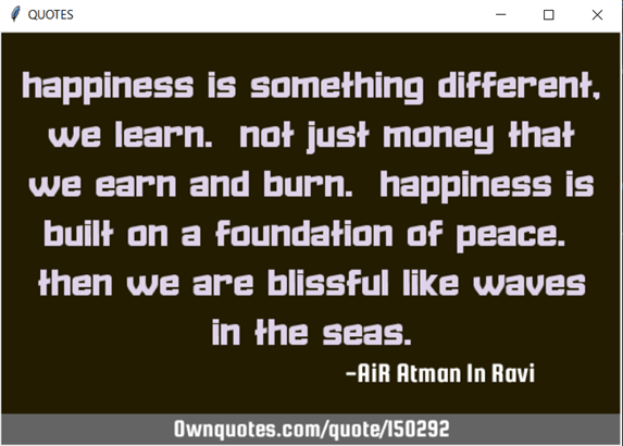 Tkinter image output 1