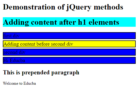 jQuery Reference 2