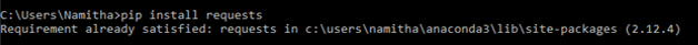 install requests 3