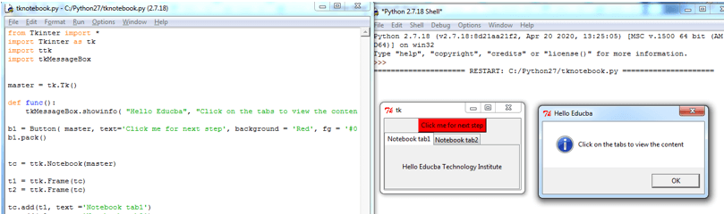 tkinter notebook 1-1