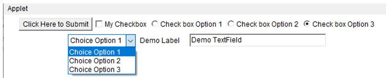 AWT Components in Java