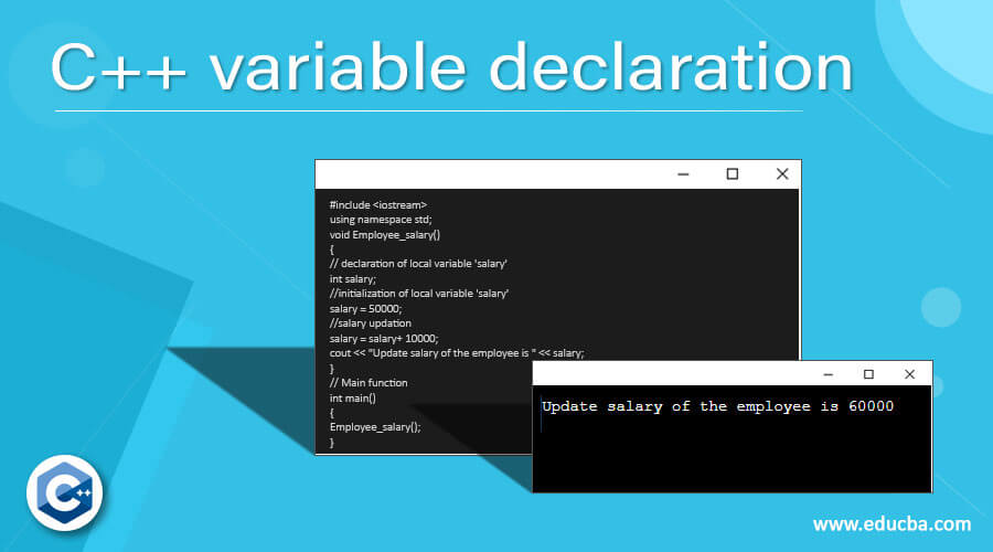 C++ variable declaration