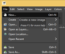 GIMP pixel art output 1
