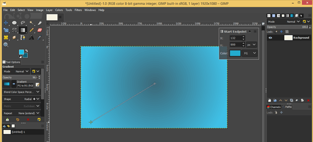 GIMP text shadow output 5