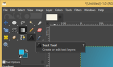 GIMP text shadow output 7