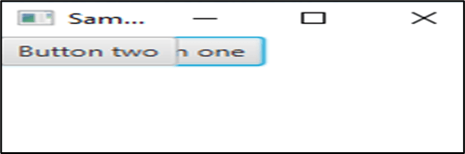 JavaFX group output 1