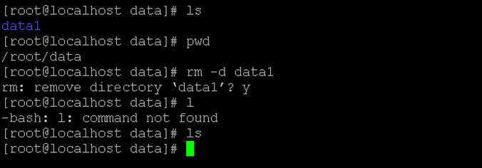 Linux Remove Directory and Contents-1.3