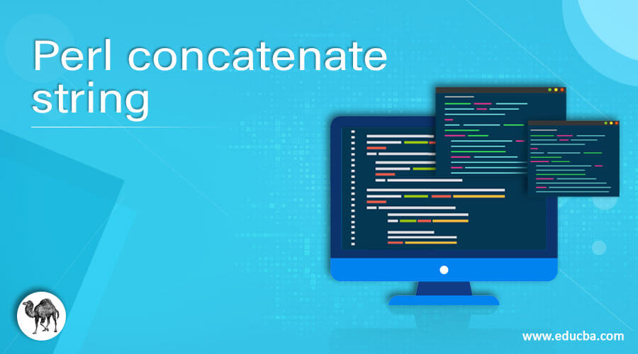 Perl concatenate string