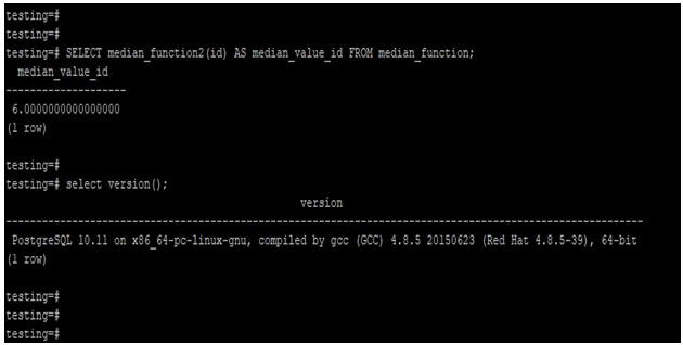 creating a function and aggregate