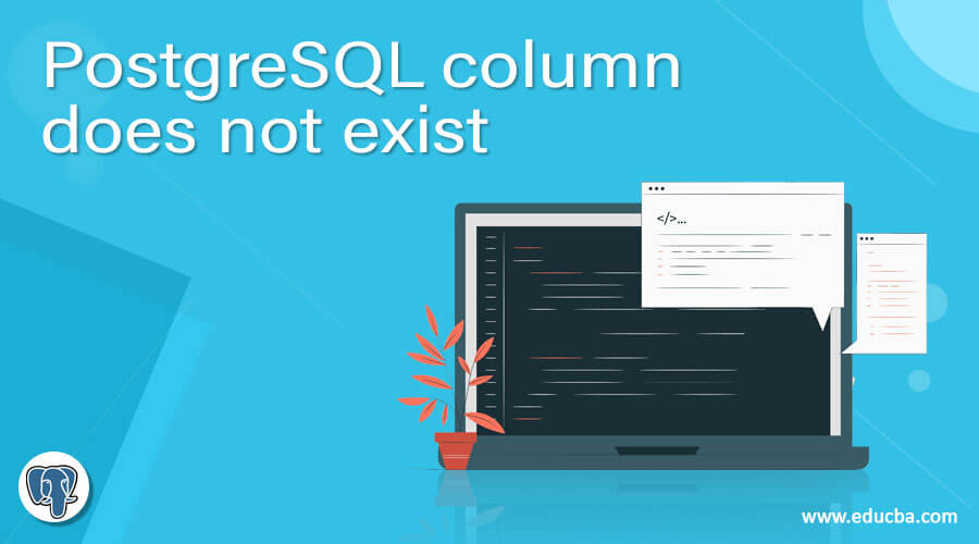 PostgreSQL column does not exist