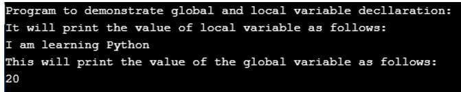 global and local