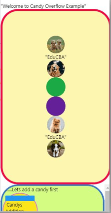 React native overflow output 5