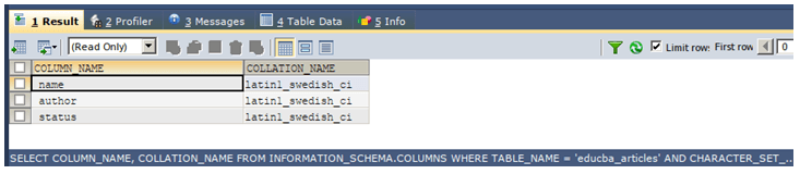 SQL Case Insensitive-1.4