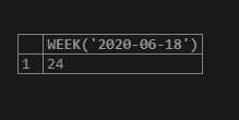 SQL WEEK 1