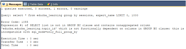 SQL group by multiple columns 3
