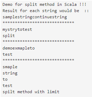 Scala Split-1.1